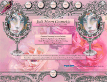 Tablet Screenshot of julimooncosmetic.com